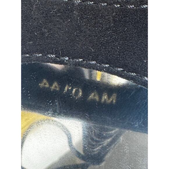 Louis Vuitton Black Suede Monogram Cut-Out Platform Sandals 120mm Heel Size 38 - Picture 7 of 14